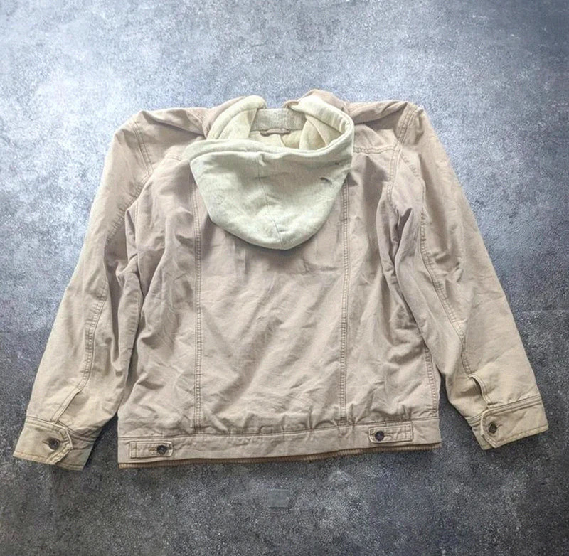 Veste Arizona Jean Company LT Workwear Vintage – Hooded Worker Jacket doublée polaire – WORKWEAR – taille L 3