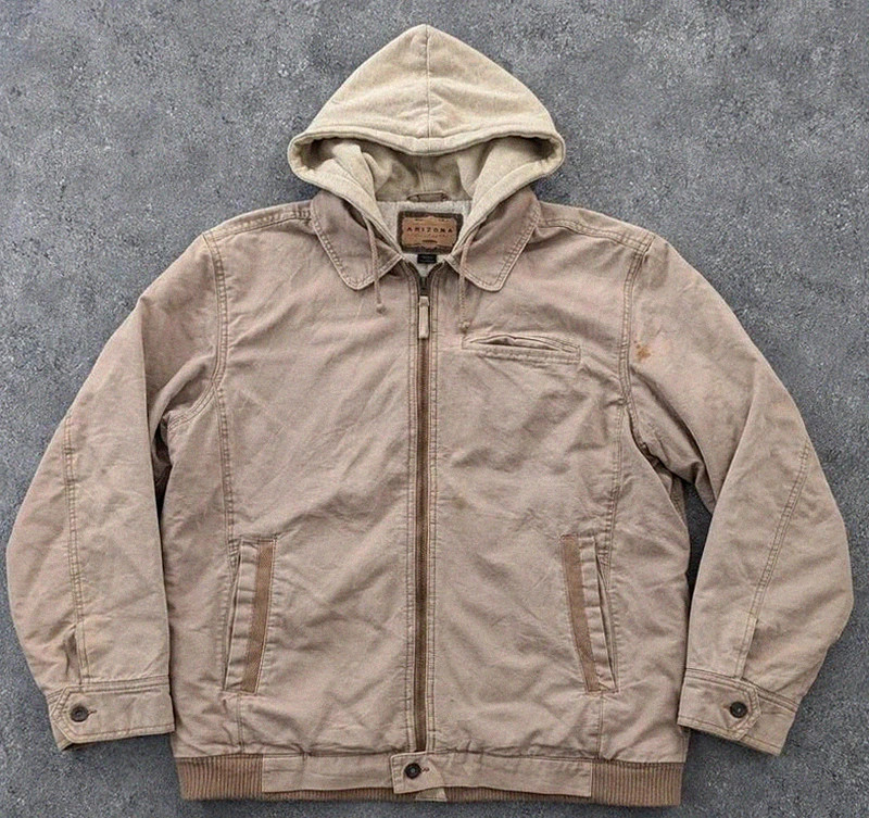 Veste Arizona Jean Company LT Workwear Vintage – Hooded Worker Jacket doublée polaire
