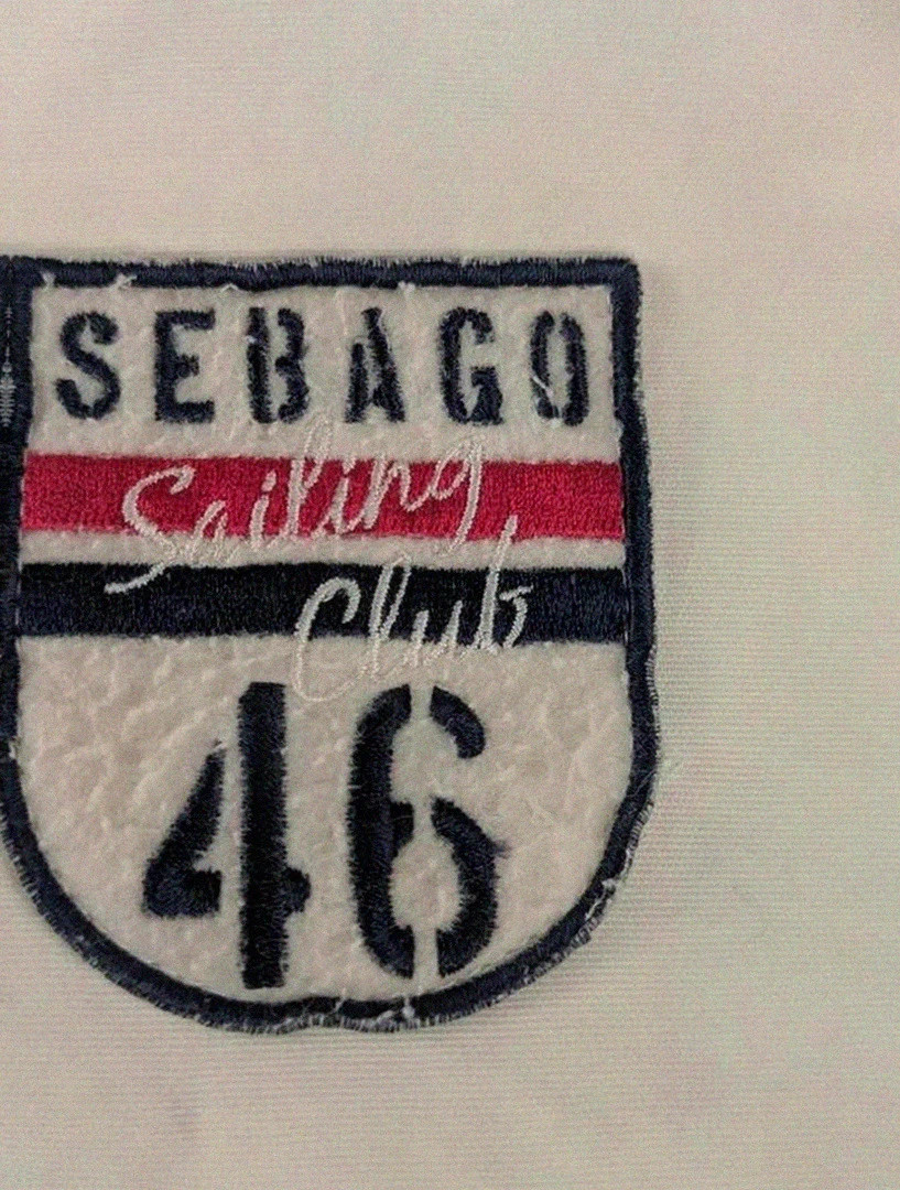 Veste Sebago sailing club blanche nylon déperlant finitions premium taille S vintage casual – Sebago – taille M 3