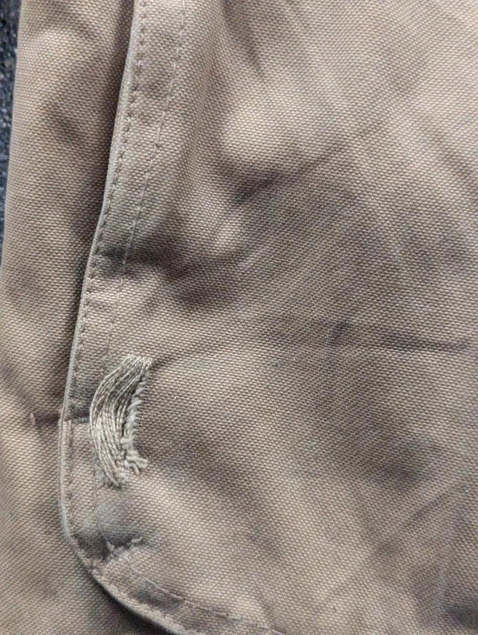 St. John’s Bay veste workwear vintage L Field Jacket toile doublée col suédine – St. John's Bay – taille L 4