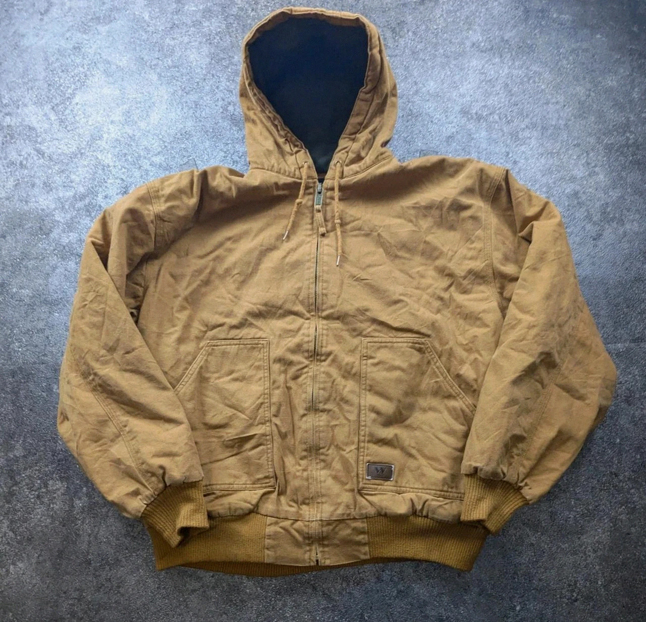 Walls Zero-Zone XXL veste Workwear Canvas Active Jacket Capuche Camel Vintage – Walls – taille XXL 2