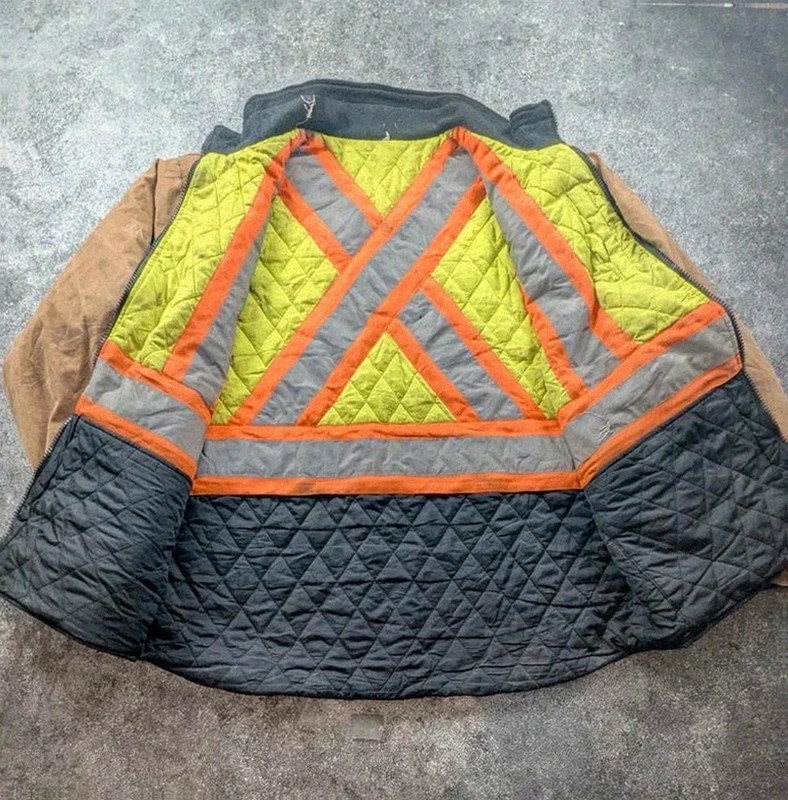 Veste Workwear Réversible XL XXL Canvas 3M Scotchlite Haute Visibilité Matelassée – WORKWEAR – taille XL 3
