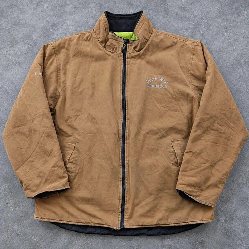 Veste Workwear Réversible XL XXL Canvas 3M Scotchlite Haute Visibilité Matelassée