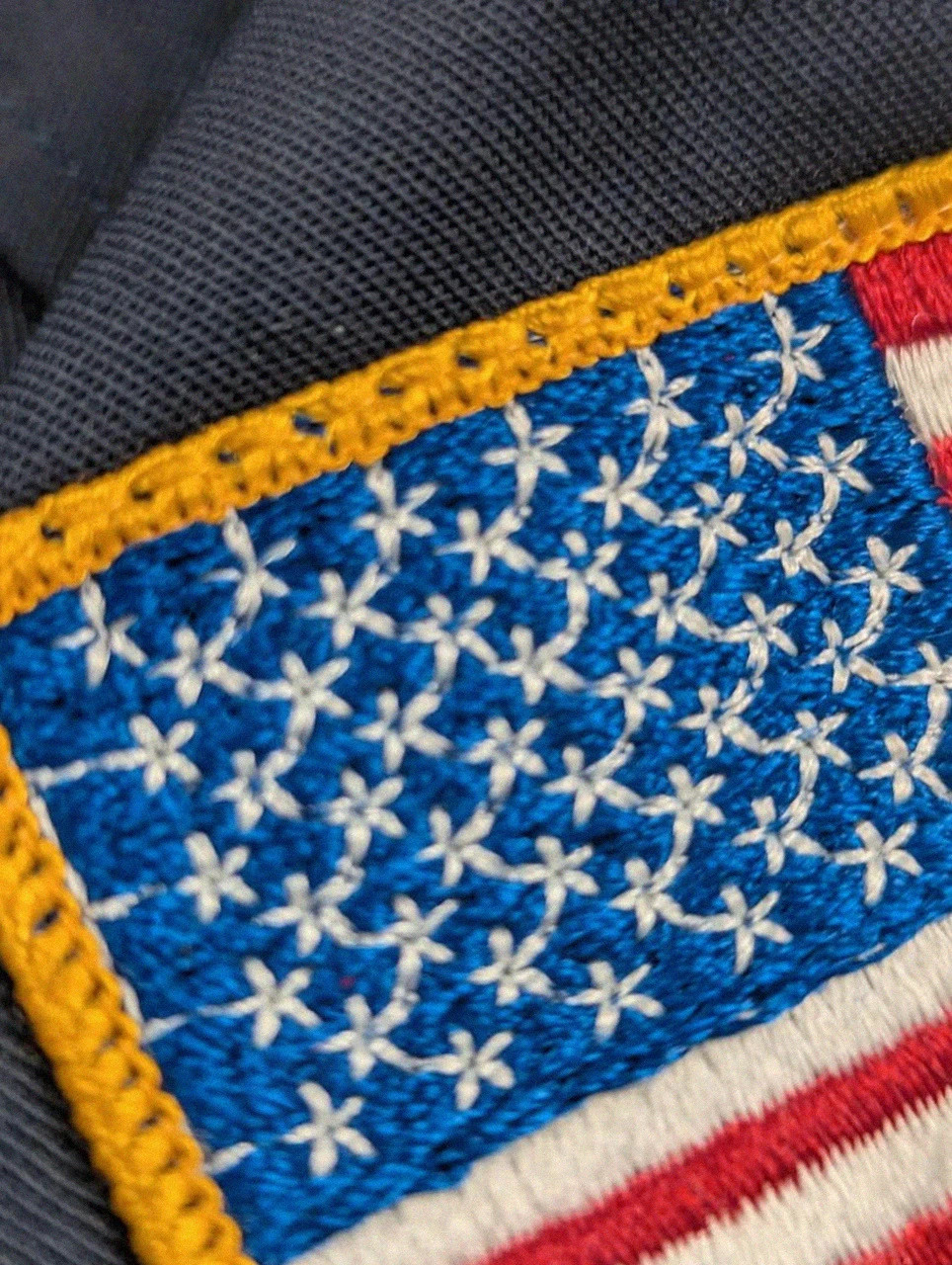Veste Riverside Workwear Flexbac 42 M Usa Vintage American Flag Patch Martin Brower Company – Riverside – taille M 5