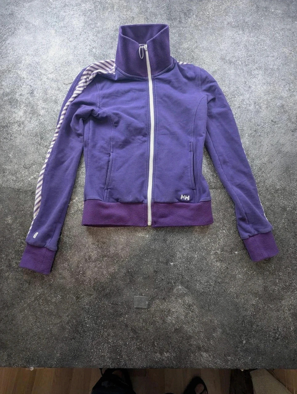 Helly Hansen Veste Zippée Femme Violet Vintage Xs Sweat Jacket Outdoor Sportswear vintage – Helly Hansen – taille XXS / 32 / 4 2