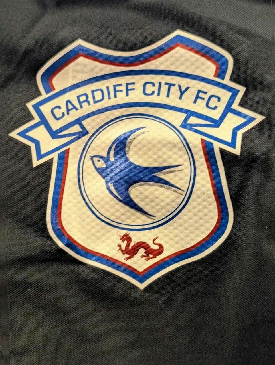 Veste adidas football Cardiff City coupe vent vintage sportwear noir Xs (s) gorgcore – adidas – taille XS 2