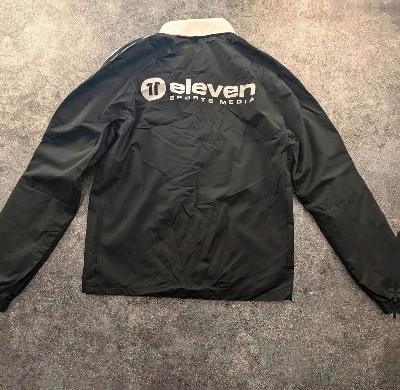 Veste adidas football Cardiff City coupe vent vintage sportwear noir Xs (s) gorgcore – adidas – taille XS 3