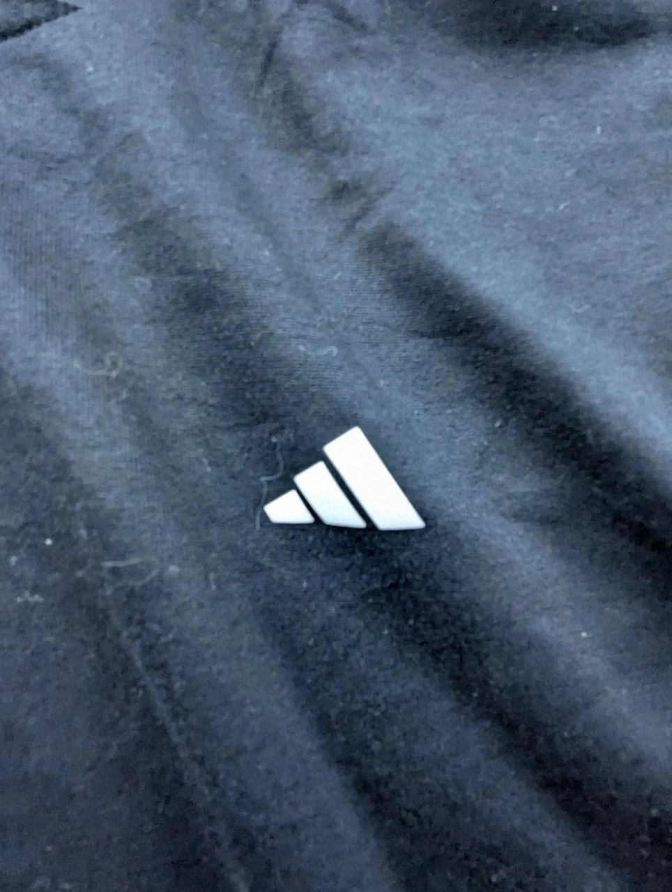 Adidas hoodie L noir – sweat à capuche Performance training sportswear minimaliste – adidas – taille L 3