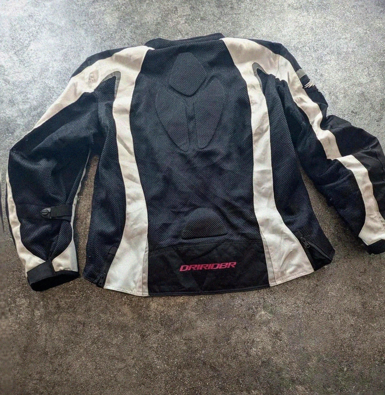 Veste moto dririder vintage waterproof touring biker noir bleu ladies 20 – dririder – taille Autre 2