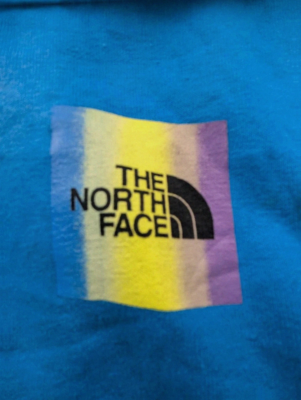 Sweat à capuche The North Face graphique bleu turquoise coordonnées outdoor M – The North Face – taille M 3