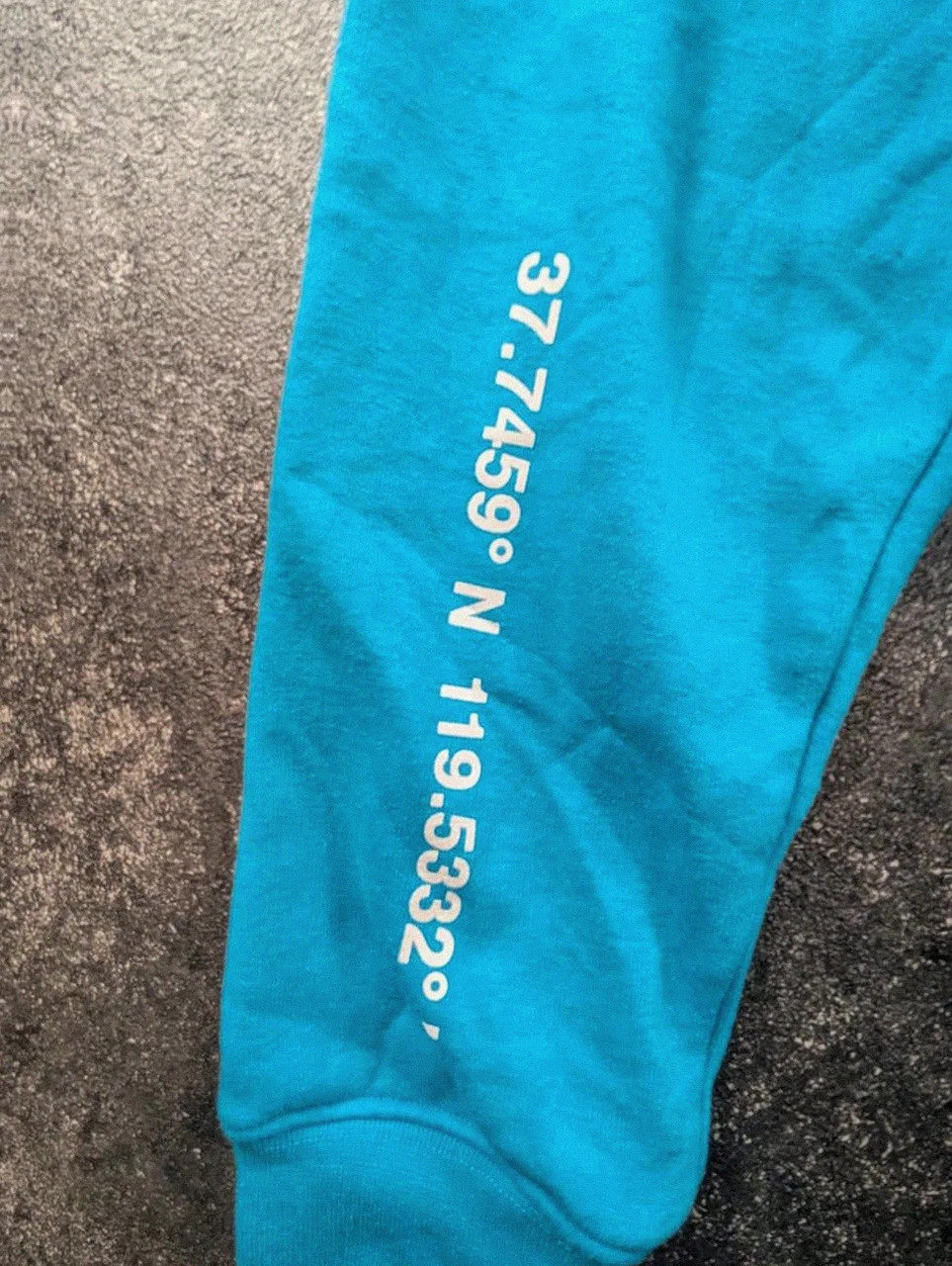 Sweat à capuche The North Face graphique bleu turquoise coordonnées outdoor M – The North Face – taille M 5