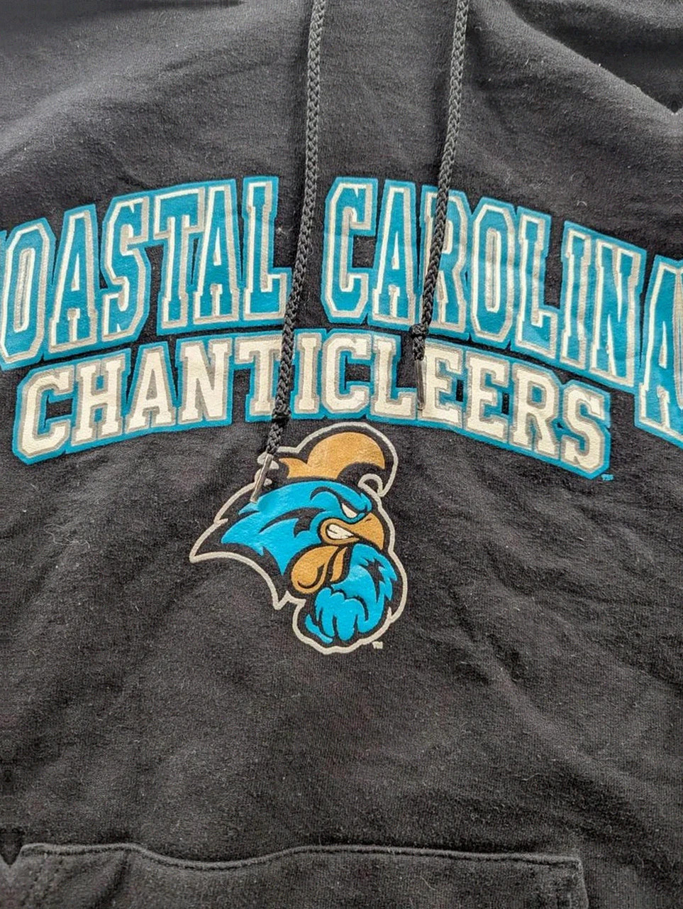 Sweat à capuche Champion Coastal Carolina Chanticleers hoodie noir logo universitaire S – Champion – taille S 4