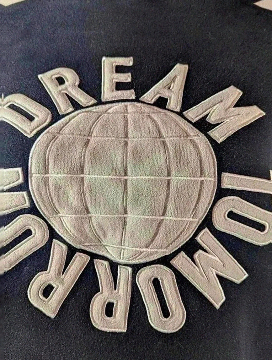 Sweat Maje noir brodé “Dream Tomorrow” taille 1 (équiv. S) – Maje – taille S / 36 / 8 4