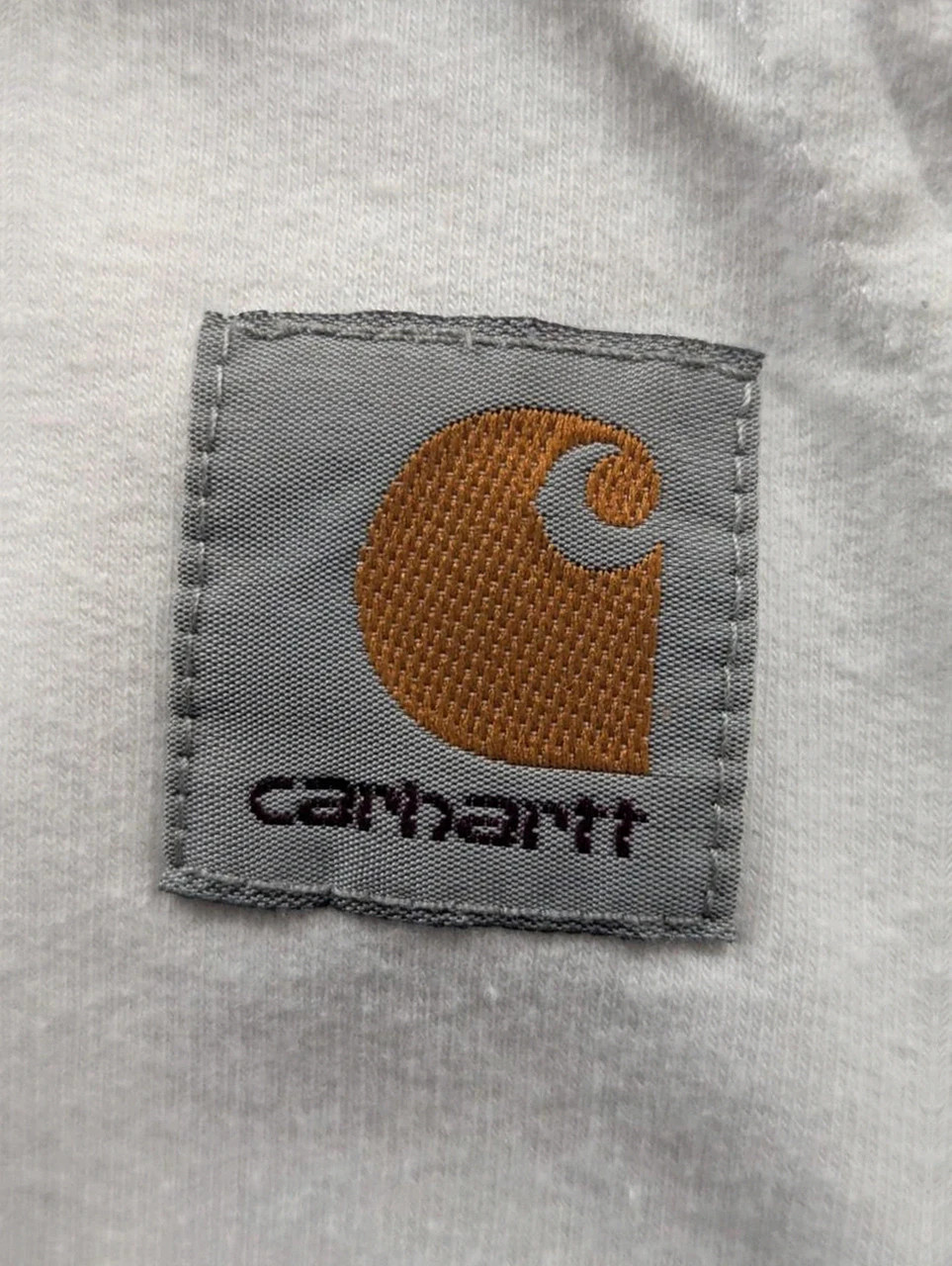 Sweat Carhartt Wip capuche blanc beige Porter hoodie streetwear S (taille M) – Carhartt – taille M / 38 / 10 3