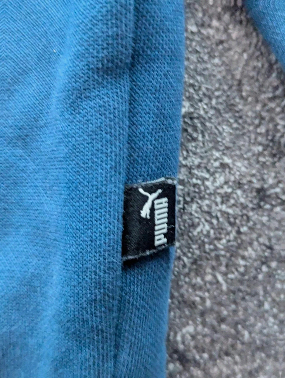Puma Sportswear hoodie M bleu marine – sweat à capuche logo rétro streetwear – adidas – taille M 5