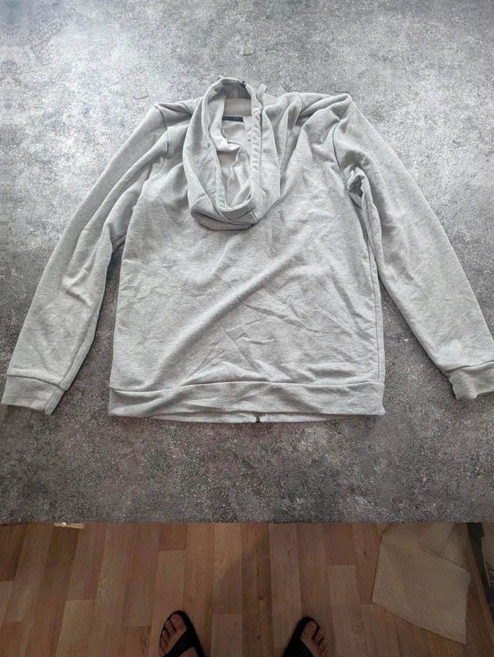 Nike hoodie zippé gris dri-fit S/M sweat capuche sport streetwear – Nike – taille S 2