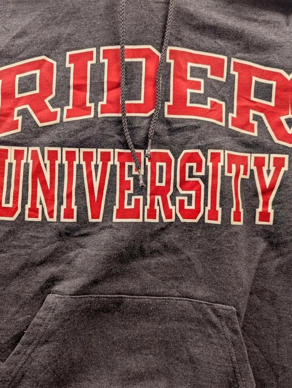 Sweat à capuche Champion Rider University, gros logo college Us imprimé, style universitaire vintage – Champion – taille S 4