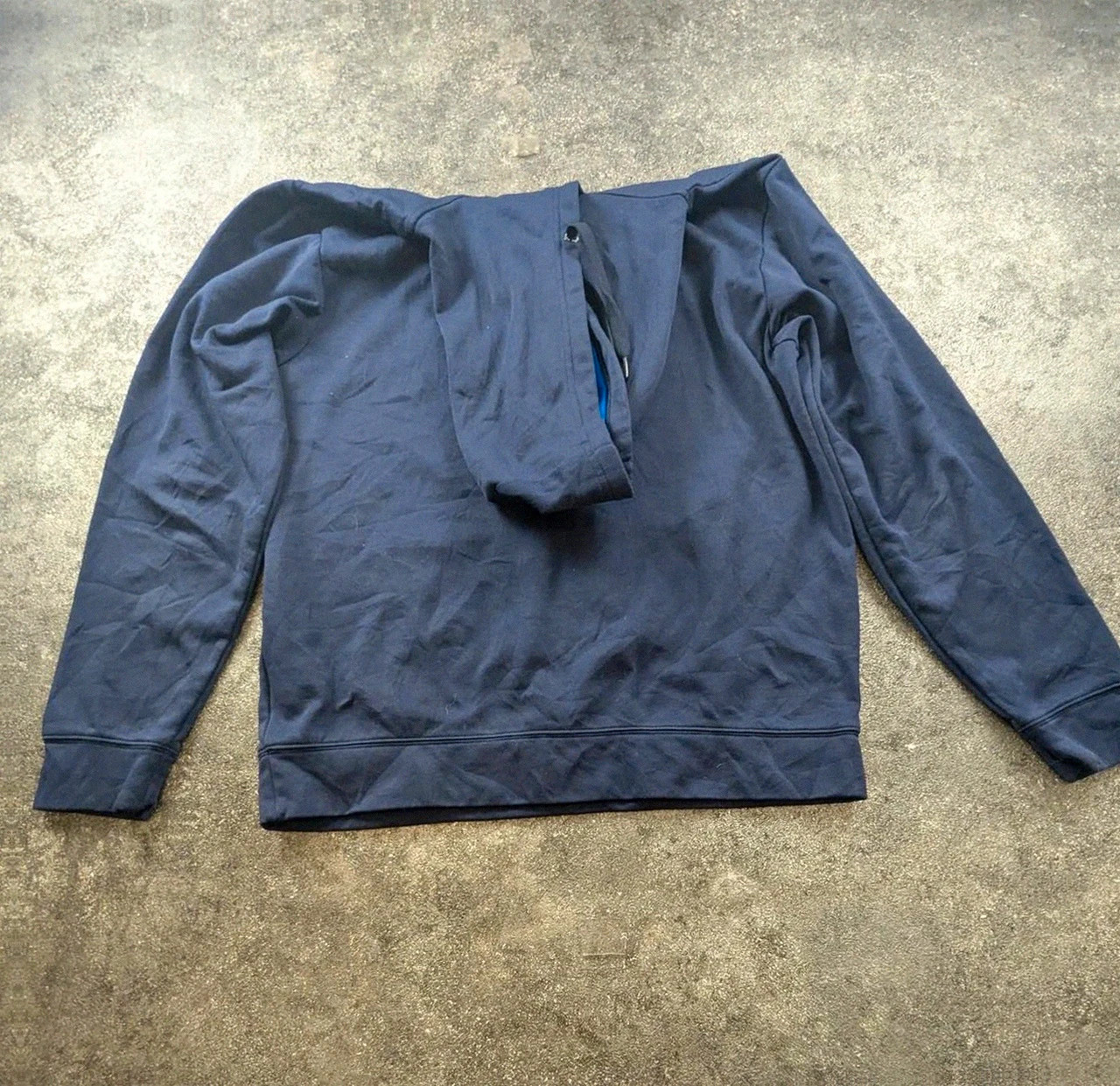 Sweat à capuche The North Face homme L hoodie bleu marine outdoor gorpcore streetwear sport Tnf – The North Face – taille L 3