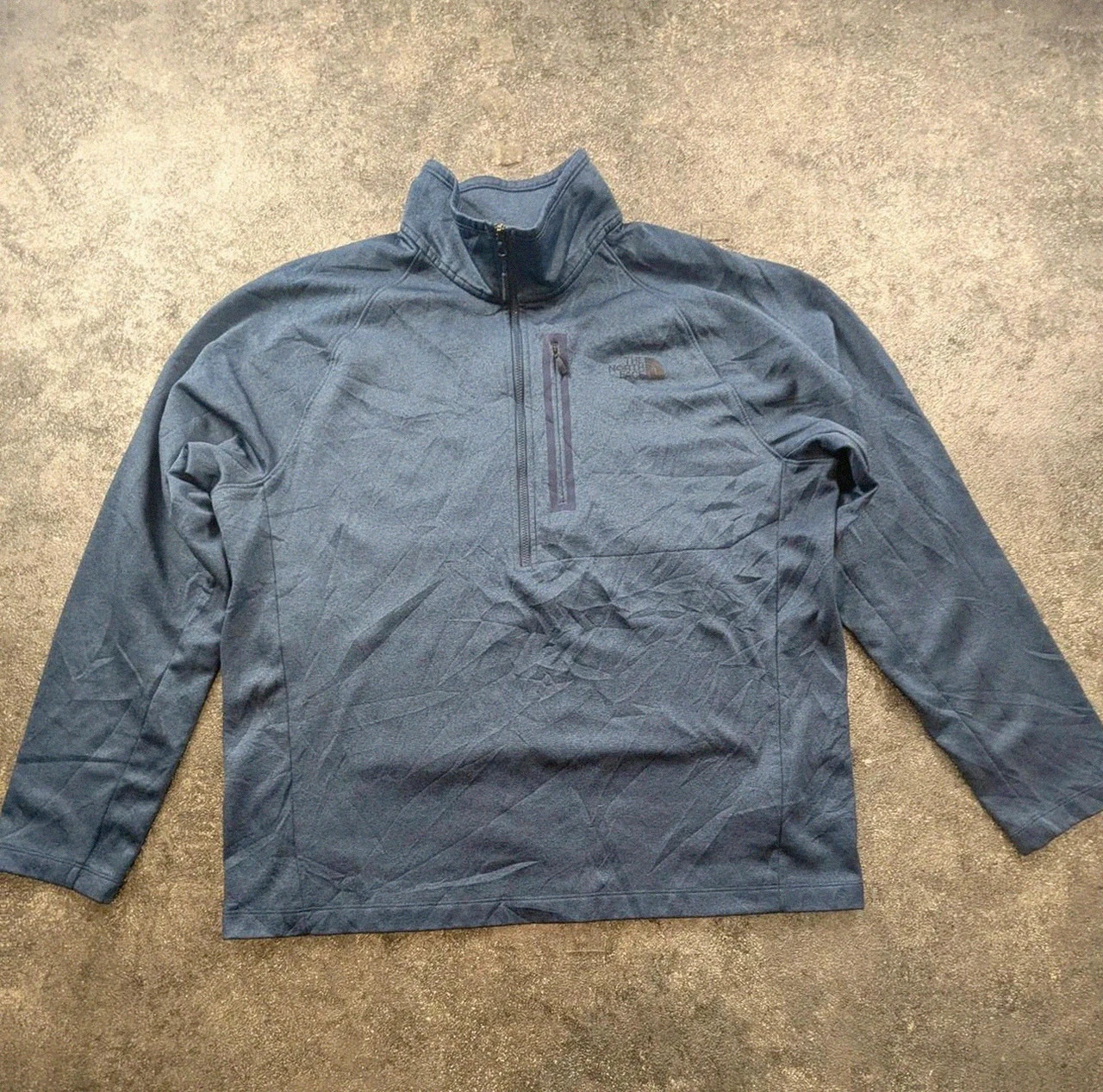 Sweat The North Face 1/4 zip bleu chiné Xl outdoor gorpcore techwear – The North Face – taille XL 2