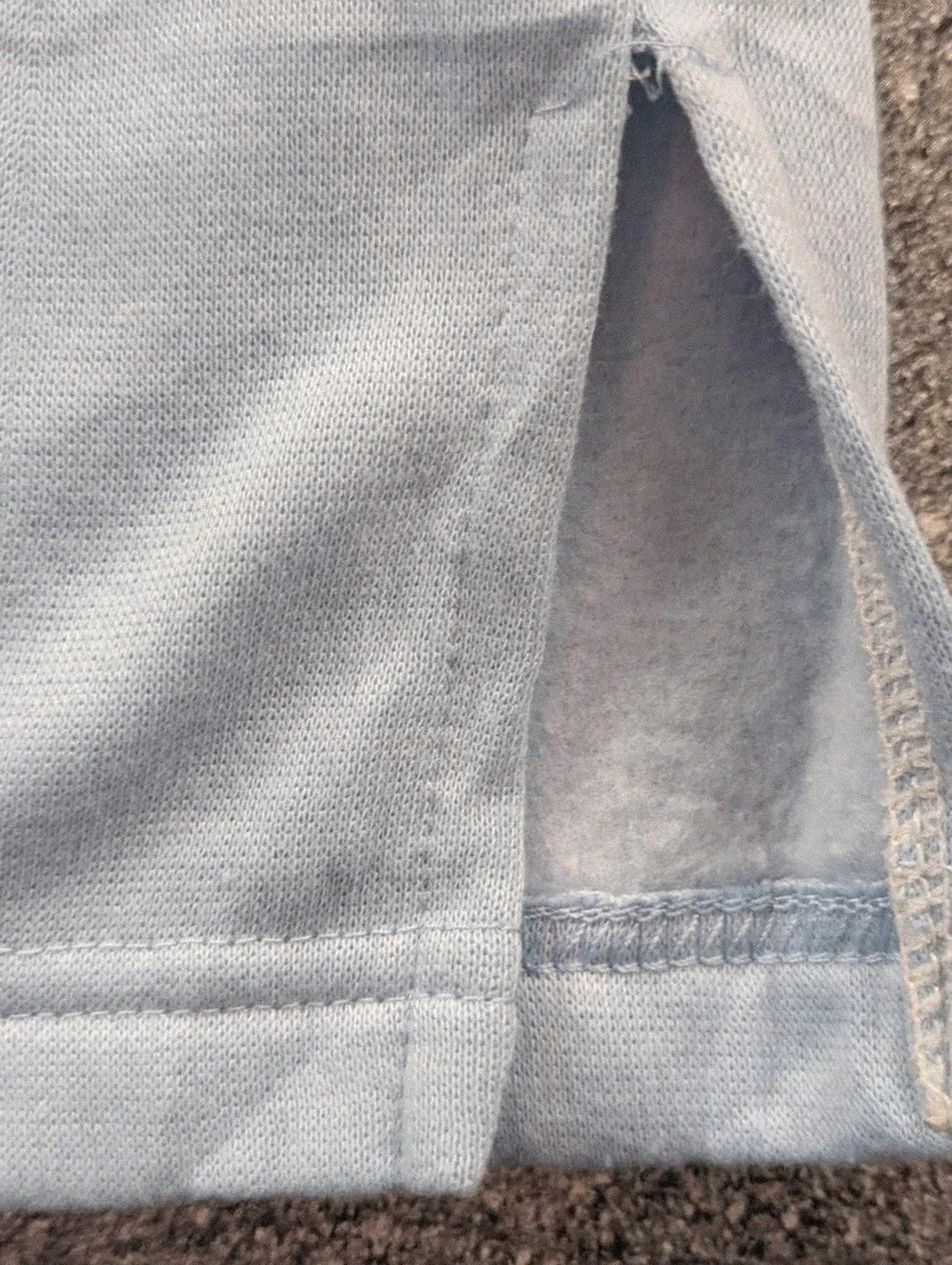 Sweat col zippé Jaclyn Smith L beige bleu vintage preppy old money – Jaclyn Smith – taille L / 40 / 12 4