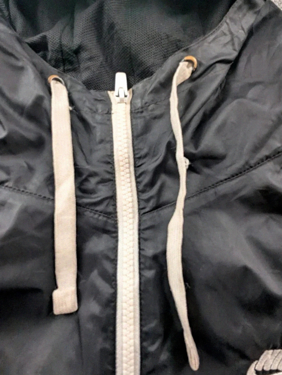 Nike veste coupe vent noire hooded windbreaker zip streetwear S – Nike – taille S 5