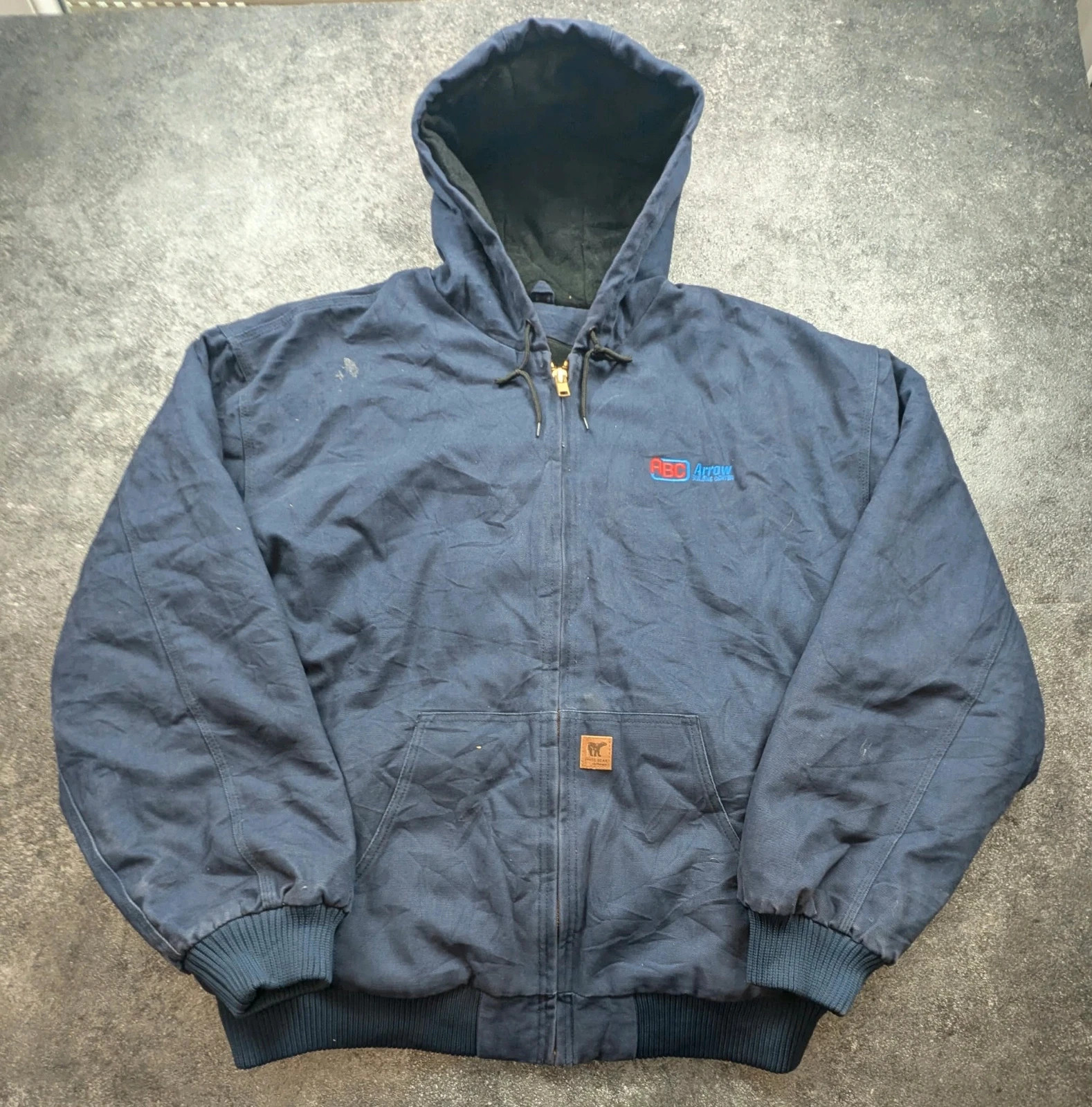 White Bear Active Jacket workwear 2XL Tall bleu marine capuche doublée – WORKWEAR – taille XXL 2