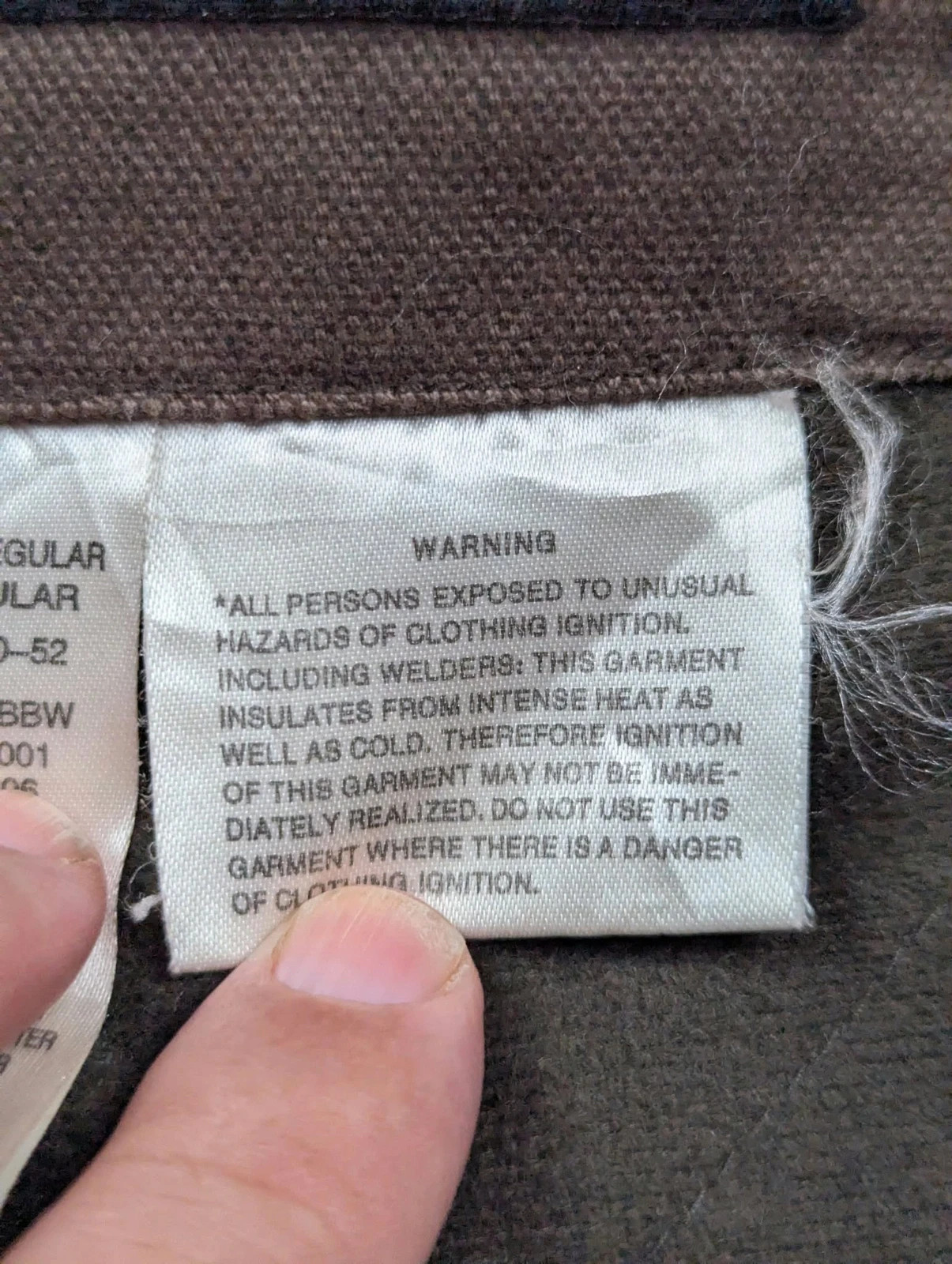 Walls Zero-Zone veste workwear chore jacket XXL oversize 3XL marron vintage – Walls – taille XXL 5
