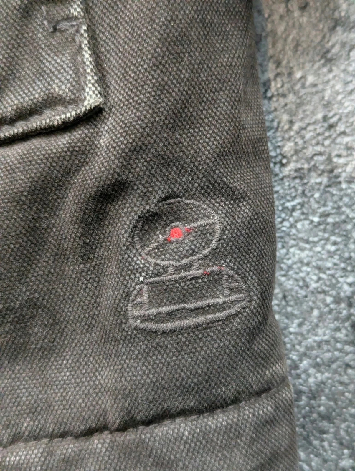 Mousqueton veste workwear chore jacket 2XL marron canvas col velours patinée – Mousqueton – taille XXL 3