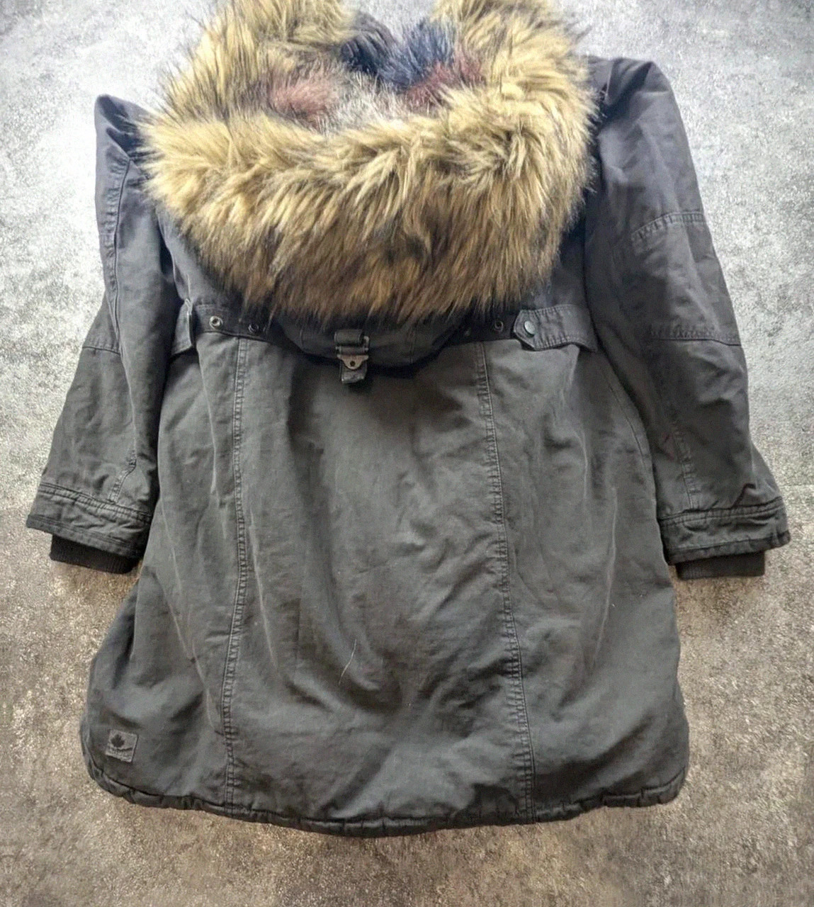Khujo MERYEM2 parka longue 2-en-1 fausse fourrure amovible gilet Y2K – Xxl – khujo – taille XXL / 44 / 16 3