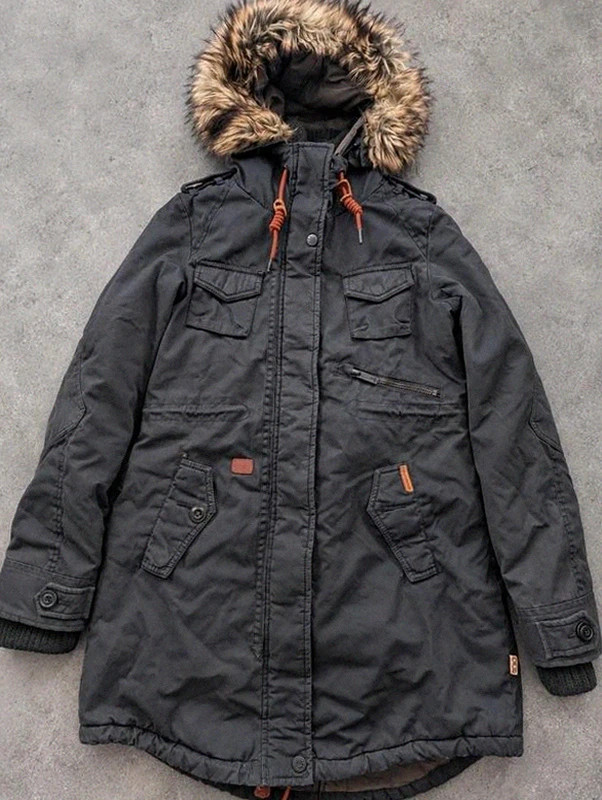 Khujo Steel With Inner Jacket – Parka hiver chaude style militaire utility outdoor taille M
