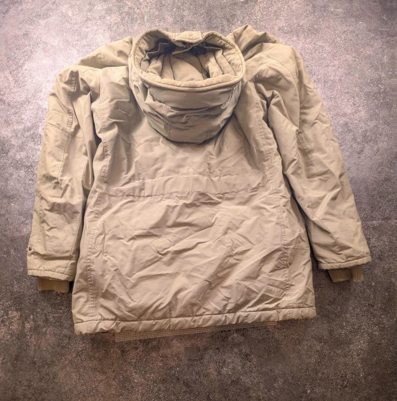 Parka Ramar Cloth Woolrich John Rich & Bros Vintage Outdoor 60/40 Kaki Beige L – Woolrich – taille L 4