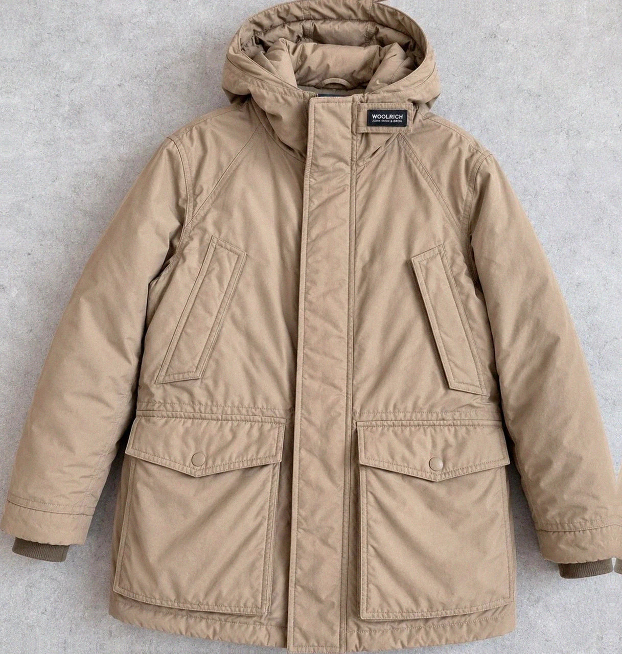 Parka Ramar Cloth Woolrich John Rich & Bros Vintage Outdoor 60/40 Kaki Beige L