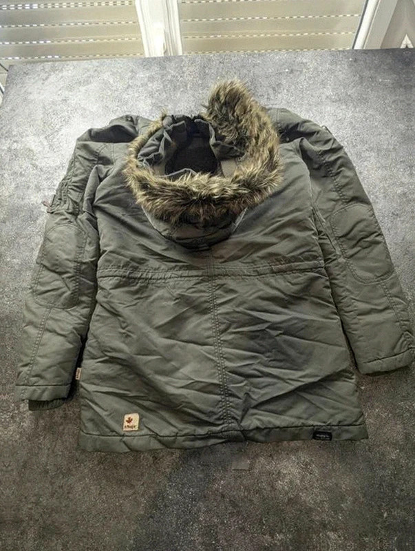 Khujo Patrick II parka vintage kaki militaire utility workwear taille M – khujo – taille M 3
