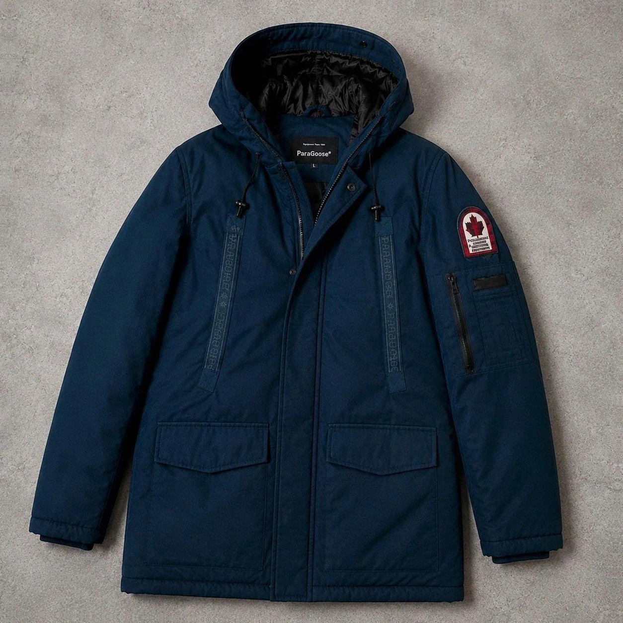 ParaGoose parka Outdoor Expedition L bleu marine – veste hiver technique Gorpcore Utility