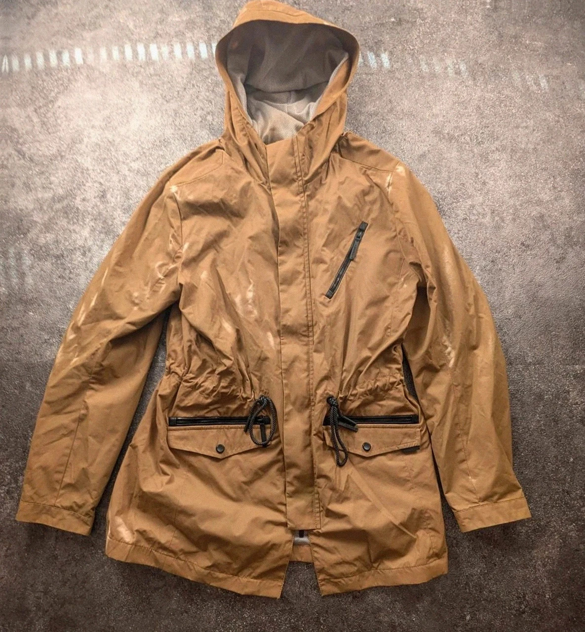 Parka Calvin Klein femme M camel – veste légère outdoor utility mi-saison – Calvin Klein – taille M / 38 / 10 2
