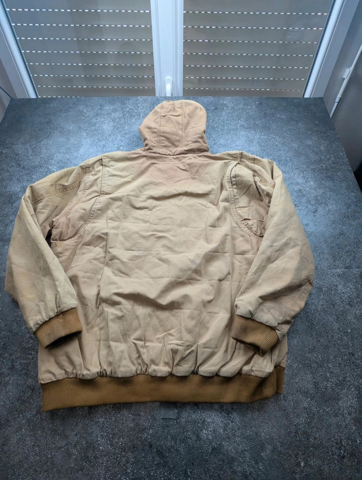 Brazos Work Force Active Jacket 2XL XL oversize Workwear Canvas beige vintage – WORKWEAR – taille XXL 4