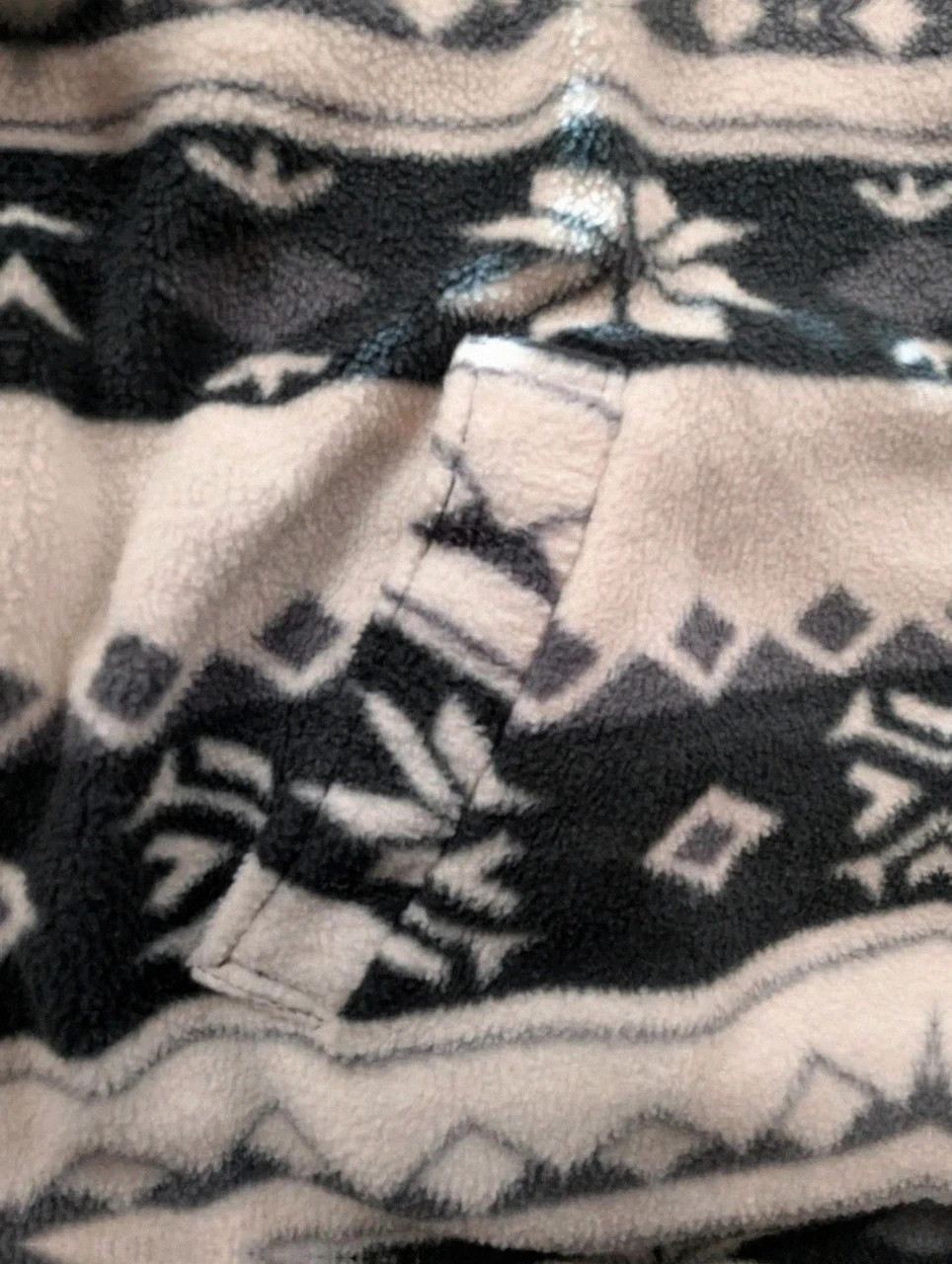 Polaire Franco Sport vintage motifs nordiques snowflake M oversize L Xl – Vintage Dressing – taille M 5