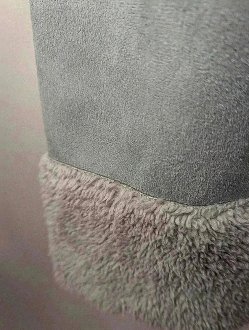 Manteau hivernal Laura di Sarpi très chaud doublé polaire gris pilou pilou – femme – Laura di Sarpi – taille L / 40 / 12 4
