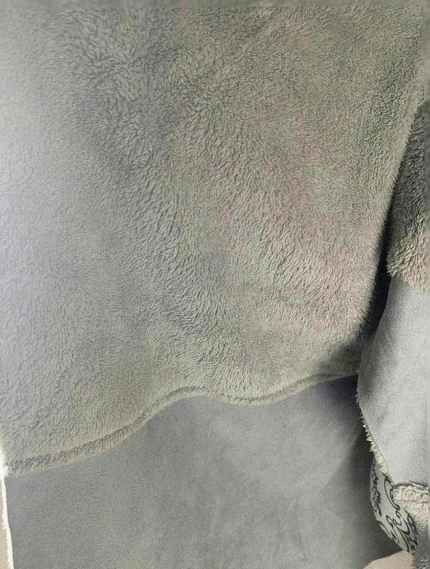 Manteau hivernal Laura di Sarpi très chaud doublé polaire gris pilou pilou – femme – Laura di Sarpi – taille L / 40 / 12 5