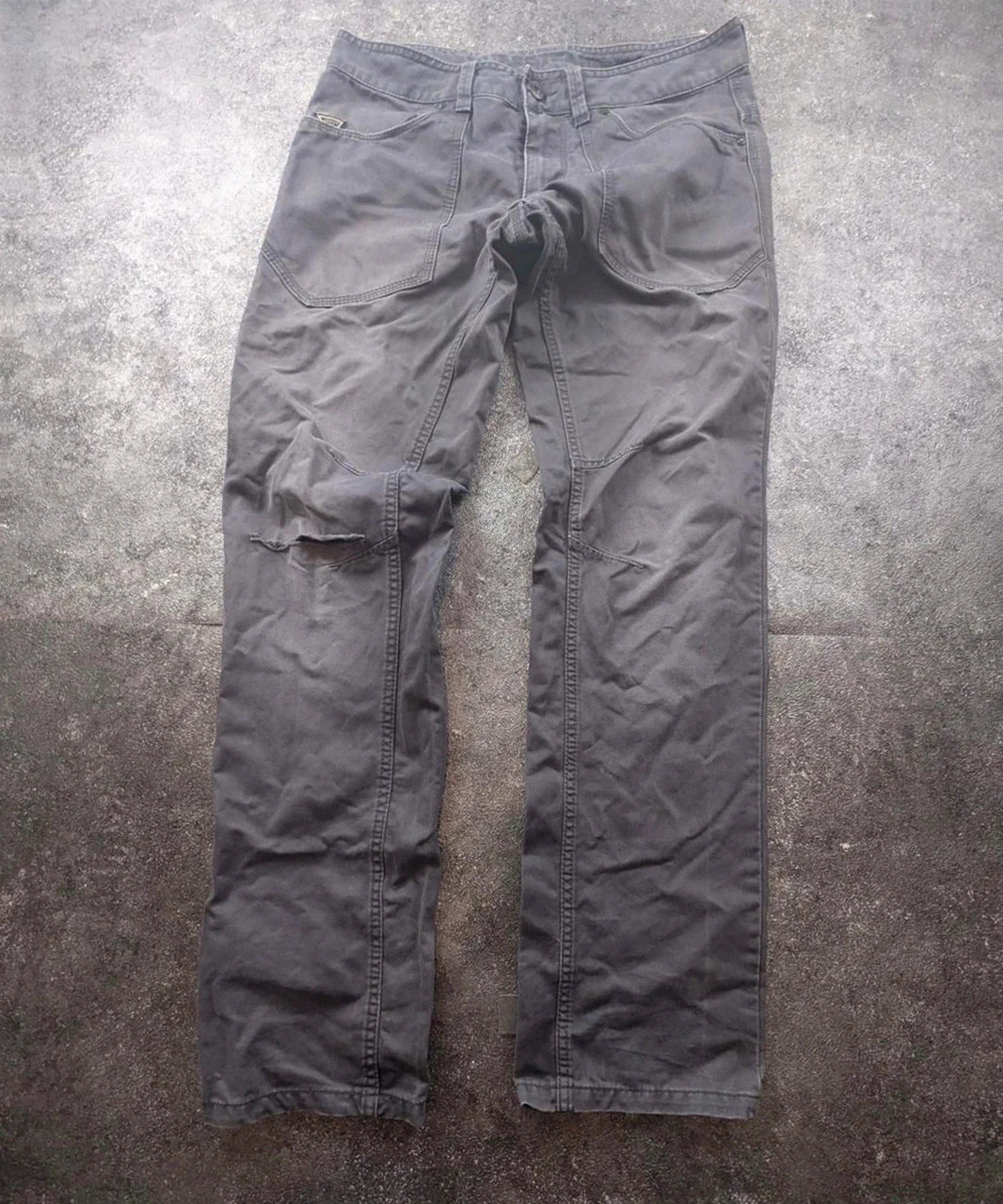 Jeans Guess Double Knee W34 env. gris distressed carpenter workwear Y2K – GUESS – taille W34 | FR 44 5