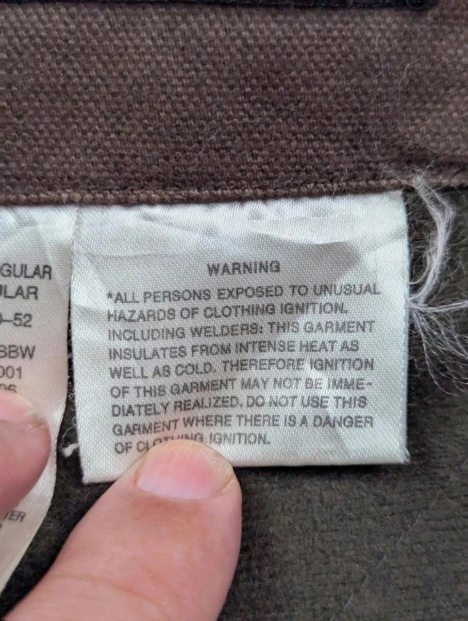 Walls Zero-Zone veste workwear chore jacket XXL oversize 3XL marron vintage – Walls – taille XXL 5