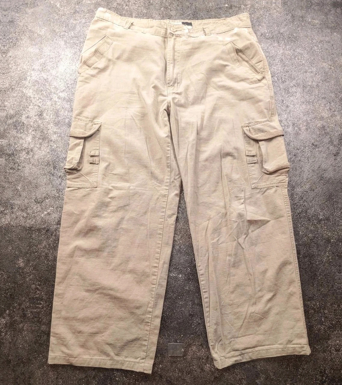 Quinze & Treize 15/13 pantalon cargo large rugby vintage 100% coton workwear L/XL mixte – Quinze Treize – taille Taille unique 2
