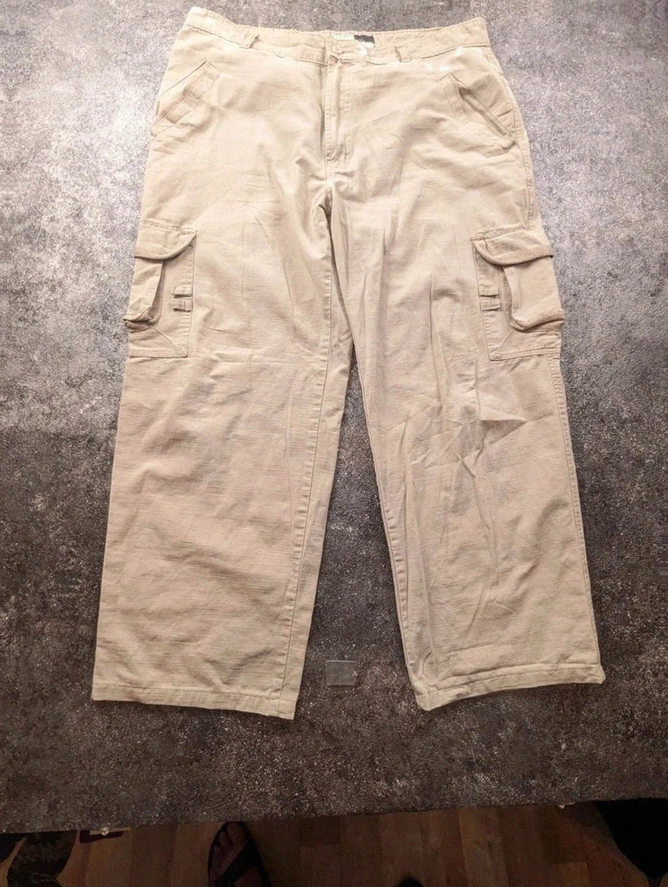 Quinze & Treize 15/13 pantalon cargo large rugby vintage 100% coton workwear L/XL mixte – Quinze Treize – taille Taille unique 3