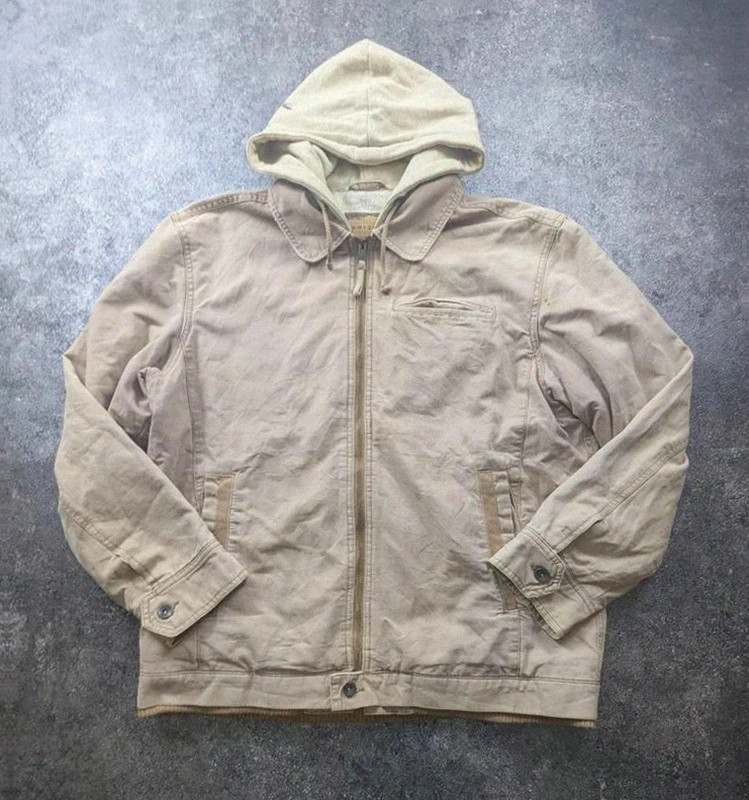 Veste Arizona Jean Company LT Workwear Vintage – Hooded Worker Jacket doublée polaire – WORKWEAR – taille L 2