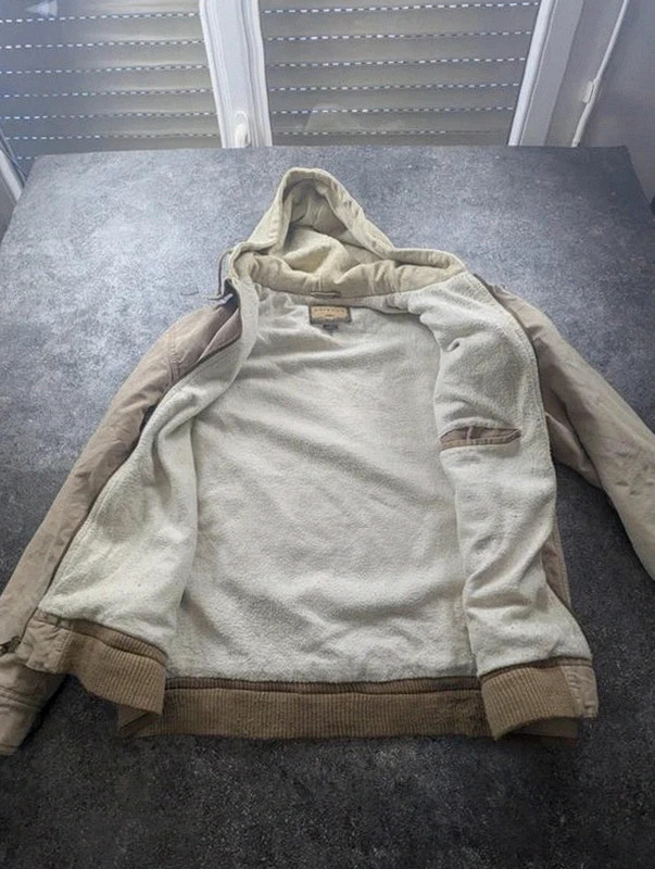 Veste Arizona Jean Company LT Workwear Vintage – Hooded Worker Jacket doublée polaire – WORKWEAR – taille L 4