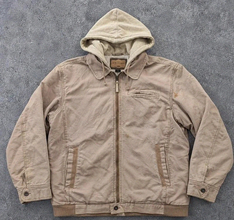 Veste Arizona Jean Company LT Workwear Vintage – Hooded Worker Jacket doublée polaire