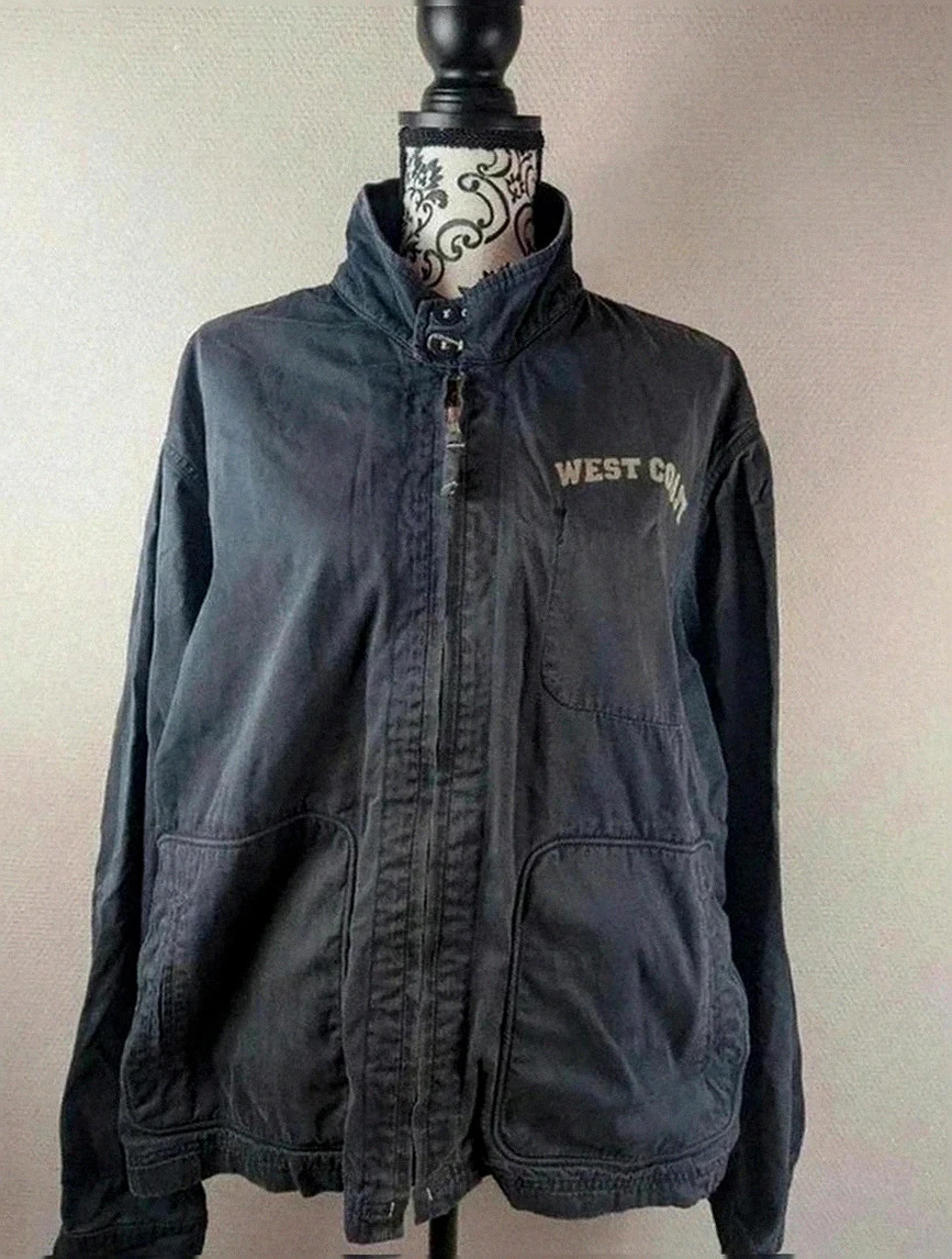 Veste Bellerose vintage West Coast Santa Monica Calif coton épais, style Us workwear Bellerose – Bellerose – taille XXL 2