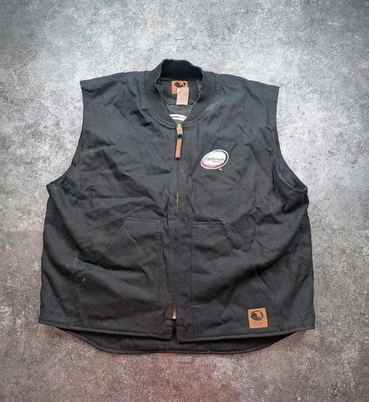 Gilet Berne 2XL Workwear Utility Vest noir matelassé USA Optimum Service – WORKWEAR – taille XXL 2
