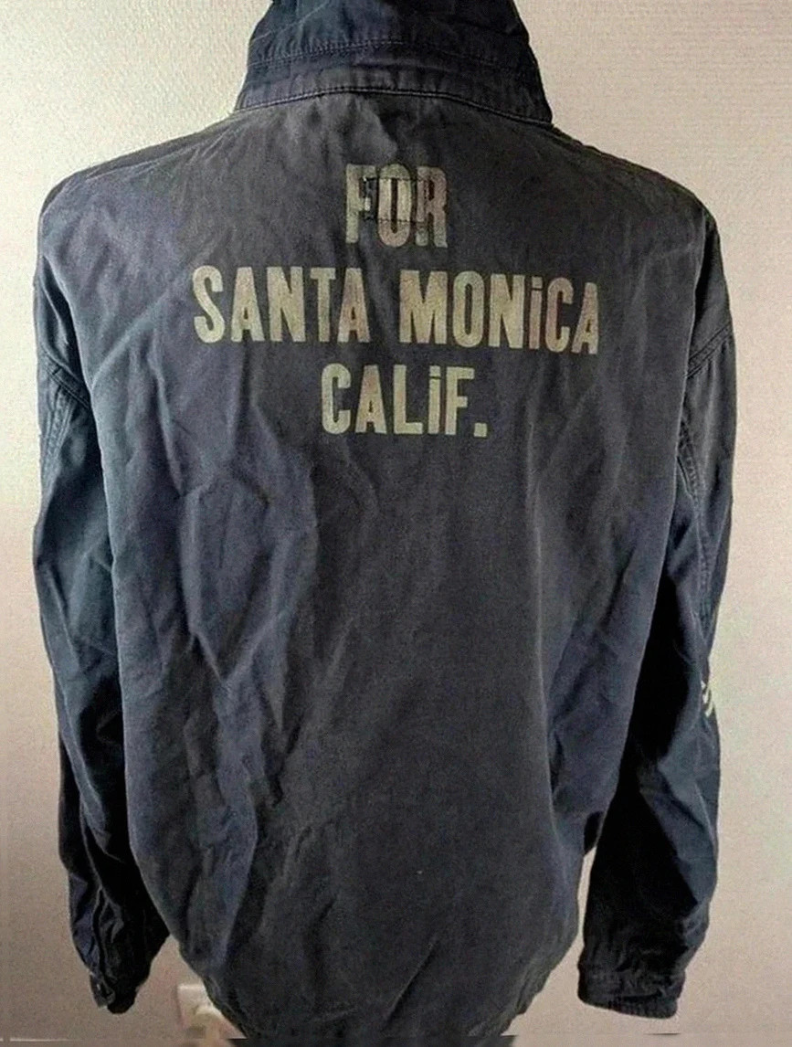 Veste Bellerose vintage West Coast Santa Monica Calif coton épais, style Us workwear Bellerose – Bellerose – taille XXL 4