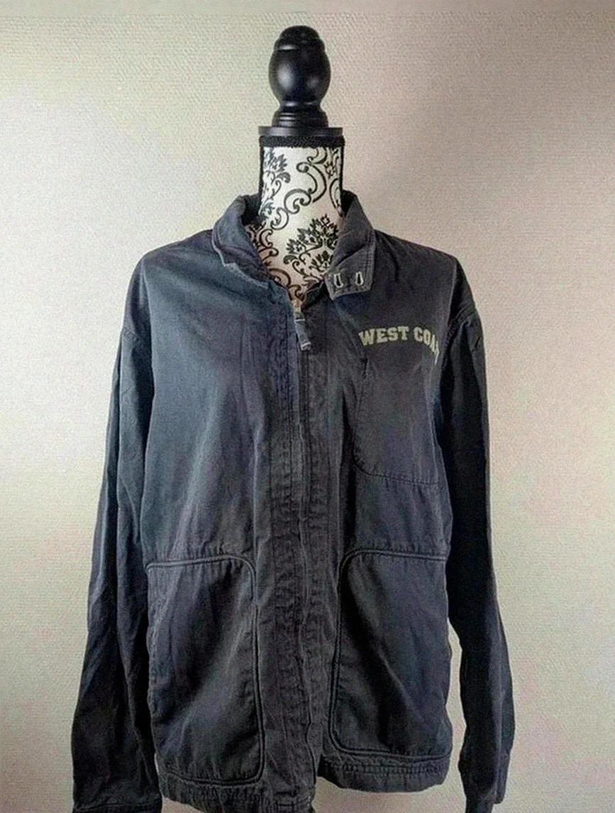 Veste Bellerose vintage West Coast Santa Monica Calif coton épais, style Us workwear Bellerose